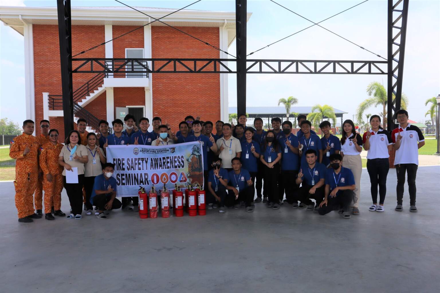 Earthquake Drill and Fire Safety Awareness Seminar Philippines Arayat